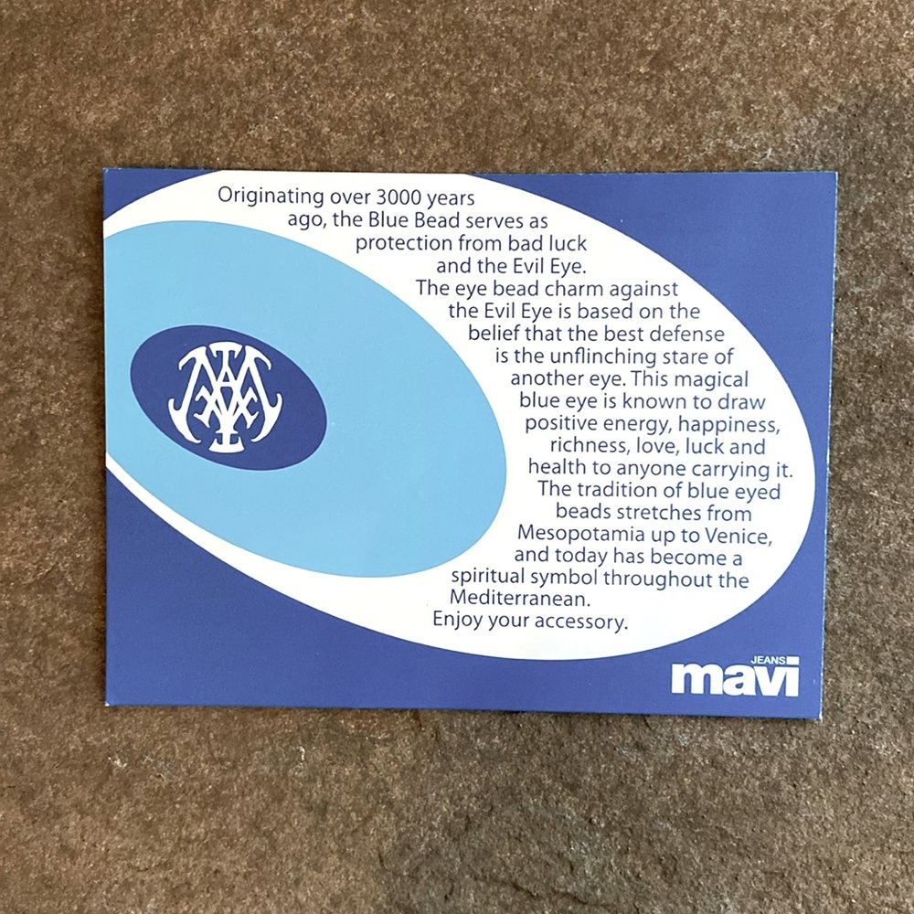 NWOT Mavi Evil Eye Wrap Bracelet